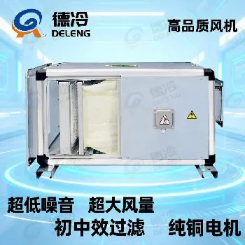 德冷净化型初中效过滤风机箱(低噪音大风量) 德冷净化型初中效过滤风机箱(低噪音大风量)